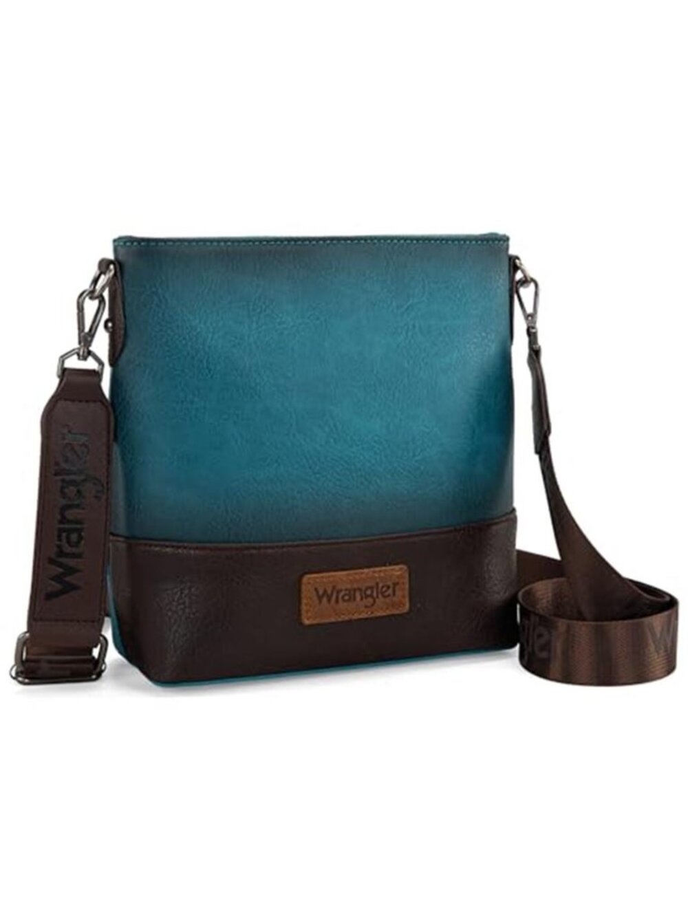 Women Vegan Leather Crossbody Bag Shoulder Purse Zipper Handbag Adjustable Strap